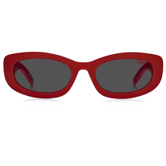 Hugo Boss Red 90s Vibe Branded Temples Sunglasses - Picture 10 of 10